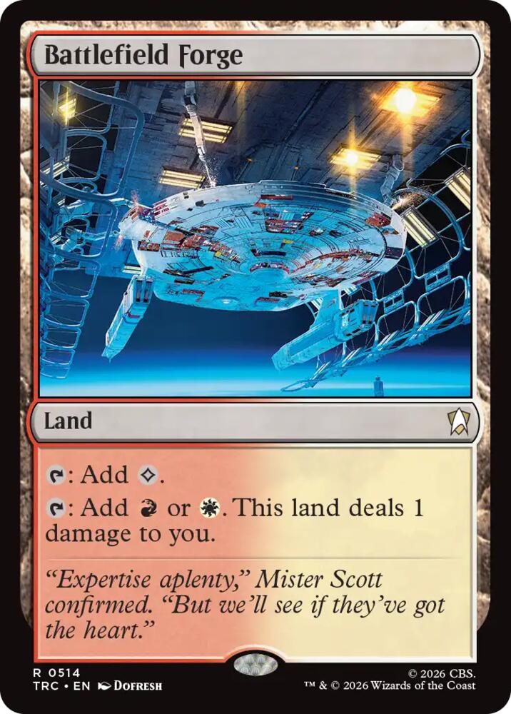 Battlefield Forge (514) [Commander: Star Trek]