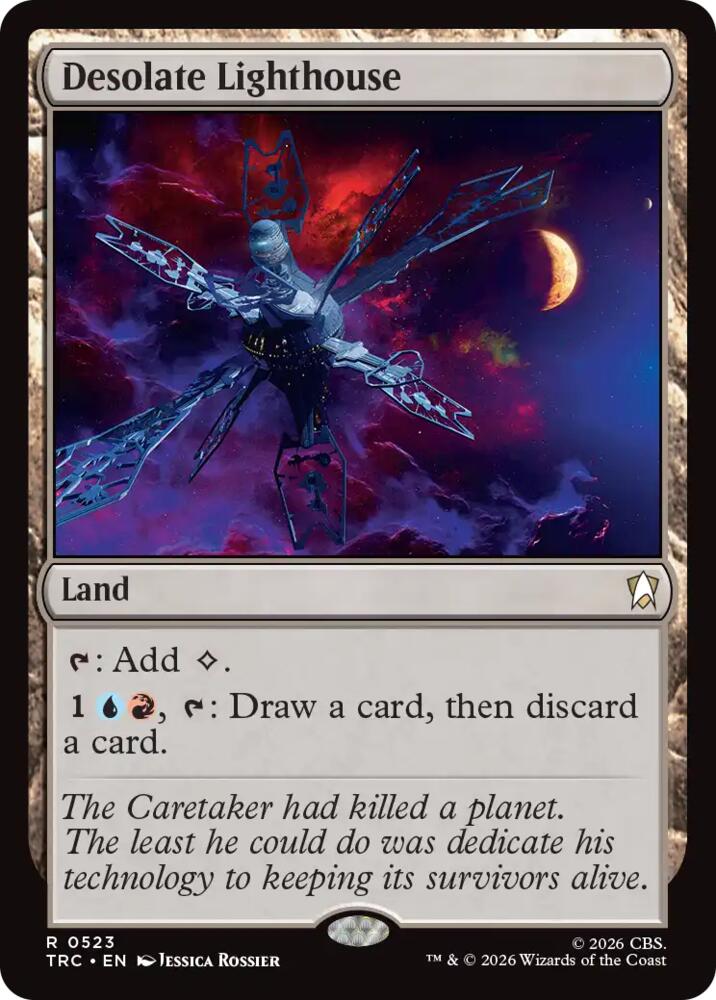 Desolate Lighthouse (Surge Foil) (523) [Commander: Star Trek]