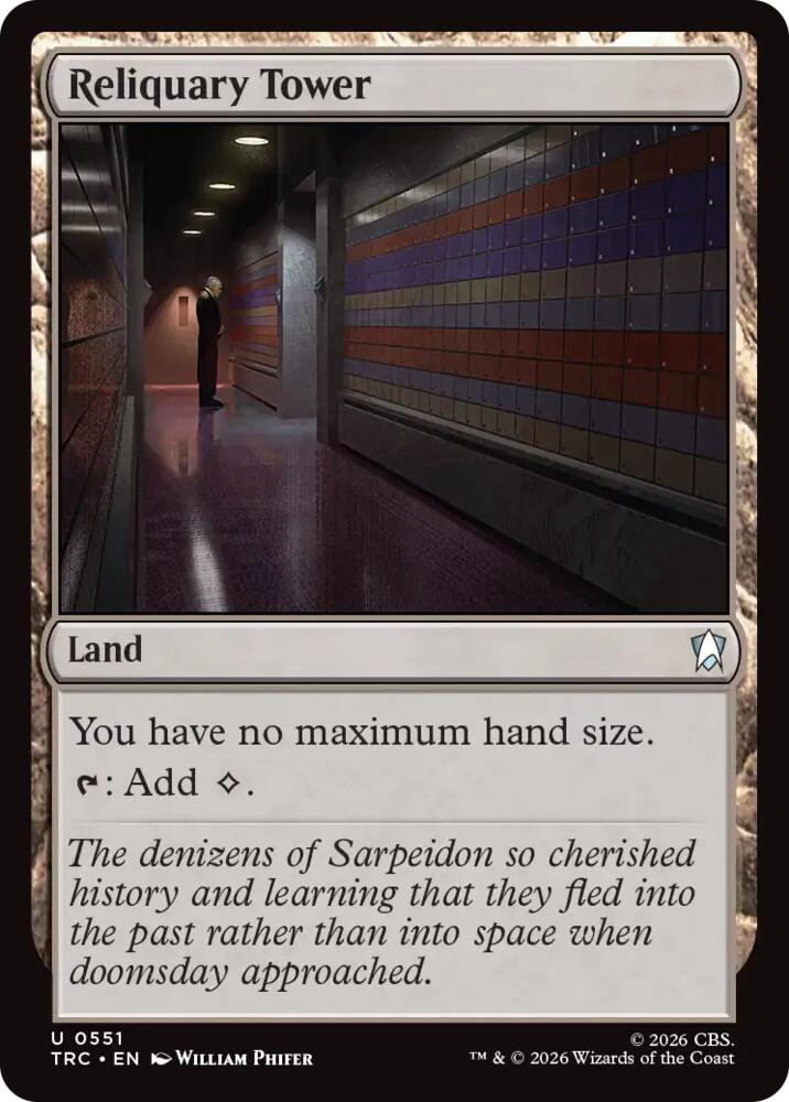 Reliquary Tower (Surge Foil) (551) [Commander: Star Trek]