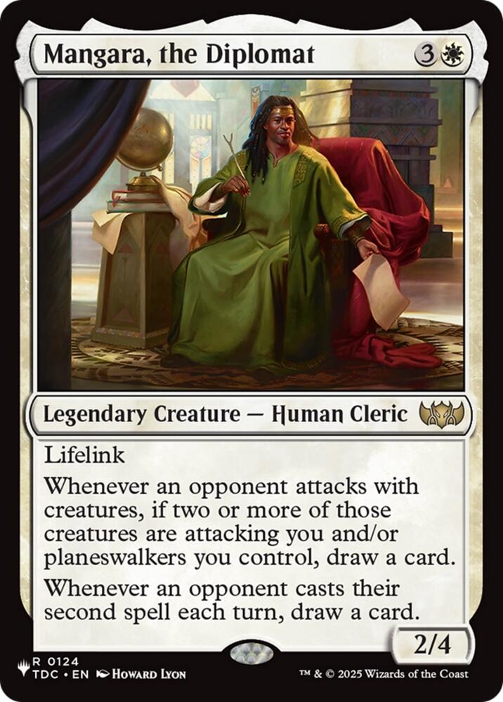Mangara, the Diplomat (TDC) (124) [The List Reprints]