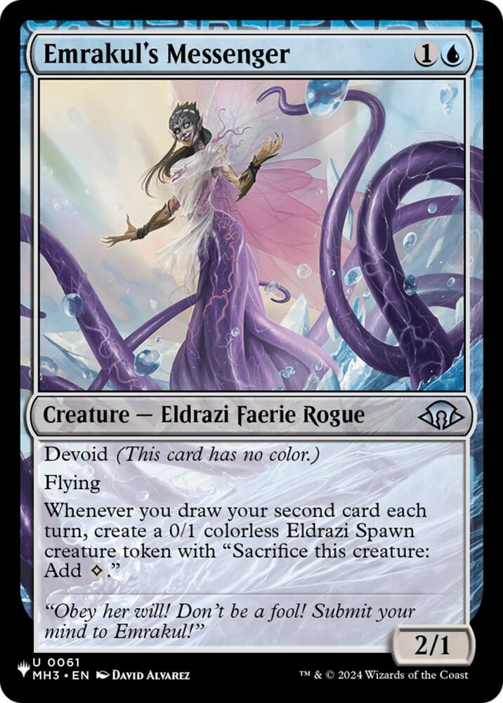Emrakul's Messenger (61) [The List Reprints]