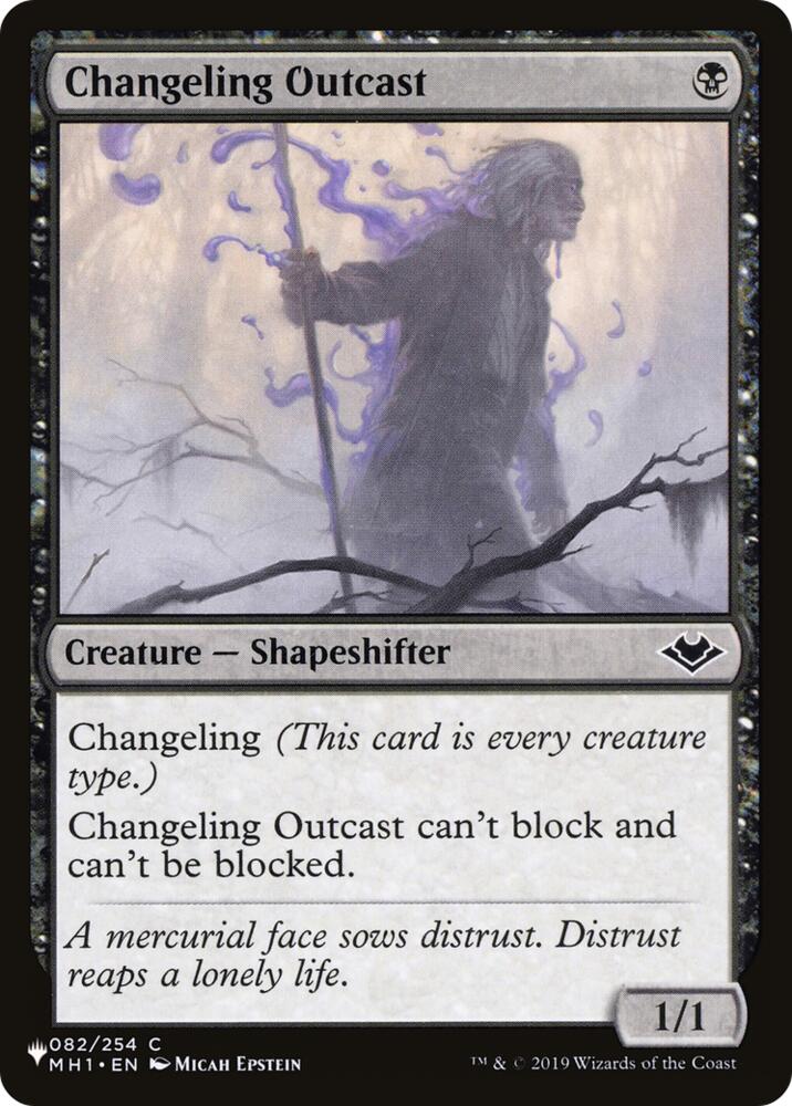 Changeling Outcast (82) [The List Reprints]