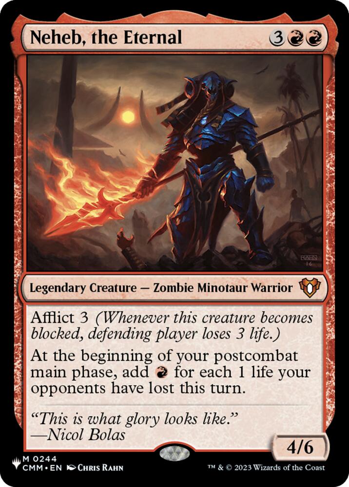 Neheb, the Eternal (244) [The List Reprints]