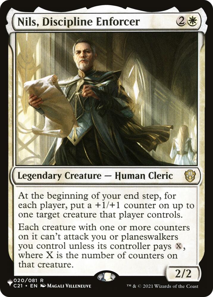 Nils, Discipline Enforcer (20) [The List Reprints]