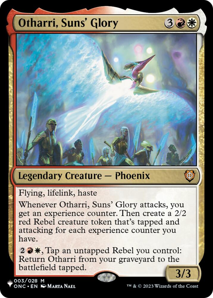 Otharri, Suns' Glory (3) [The List Reprints]