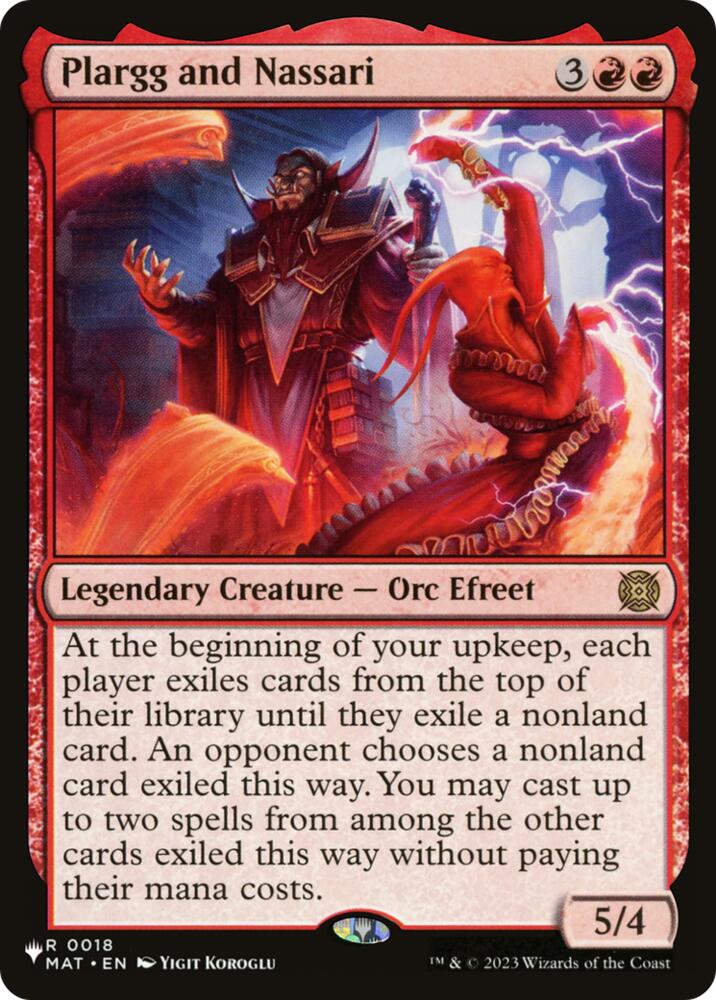 Plargg and Nassari (18) [The List Reprints]