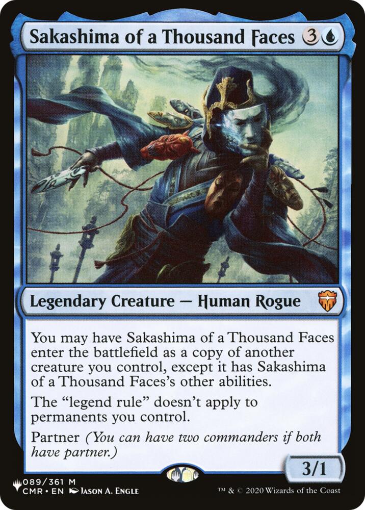 Sakashima of a Thousand Faces (89) [The List Reprints]