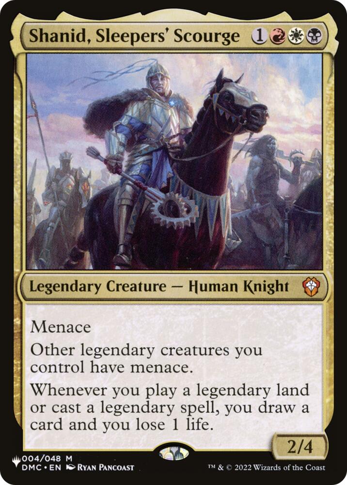 Shanid, Sleepers' Scourge (4) [The List Reprints]