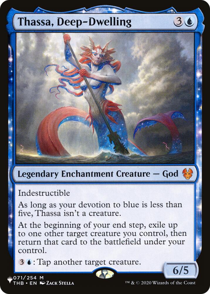 Thassa, Deep-Dwelling (71) [The List Reprints]