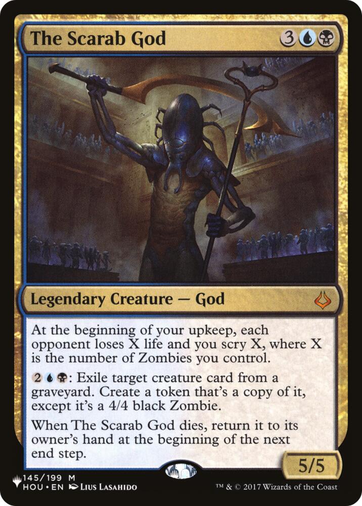 The Scarab God (145) [The List Reprints]