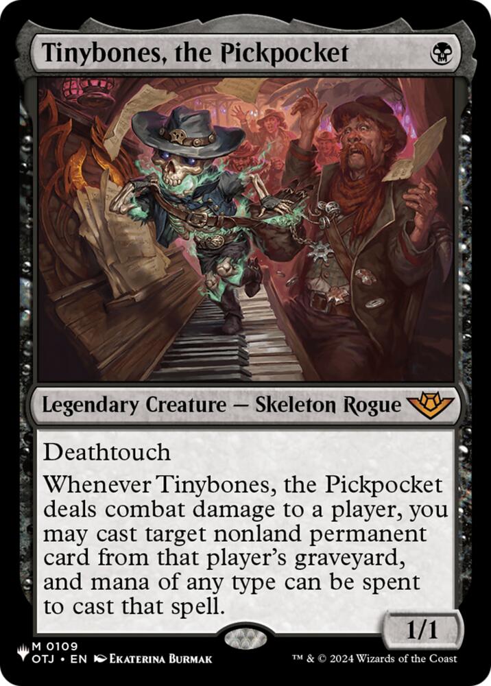 Tinybones, the Pickpocket (109) [The List Reprints]