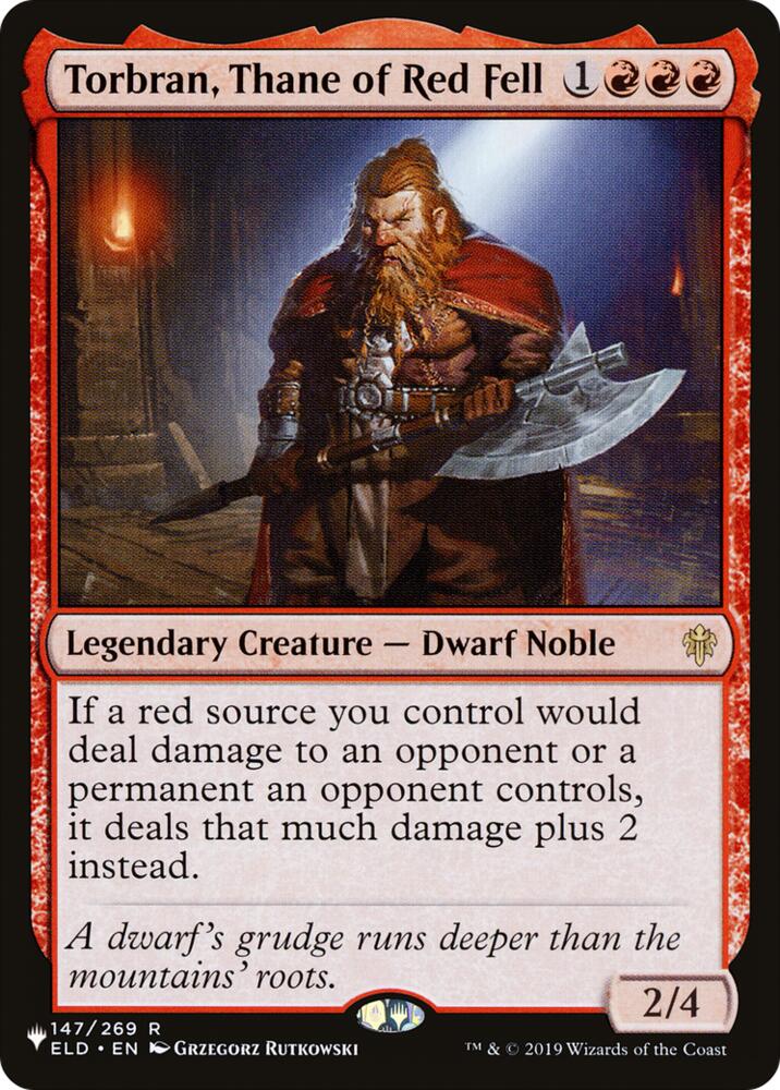 Torbran, Thane of Red Fell (147) [The List Reprints]