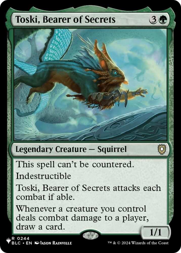 Toski, Bearer of Secrets (244) [The List Reprints]