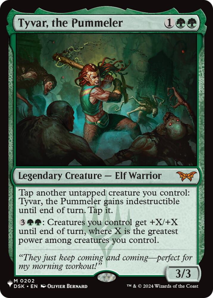 Tyvar, the Pummeler (202) [The List Reprints]