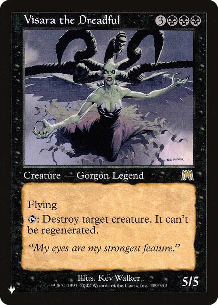 Visara the Dreadful (179) [The List Reprints]