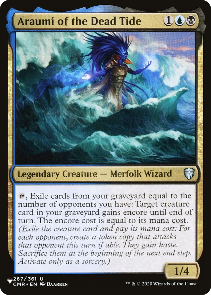 Araumi of the Dead Tide (267) [The List Reprints]