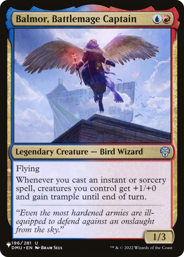Balmor, Battlemage Captain (196) [The List Reprints]