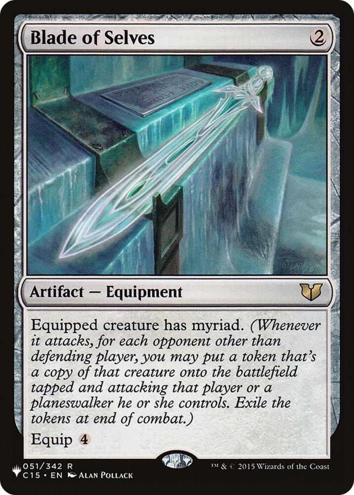 Blade of Selves (51) [The List Reprints]