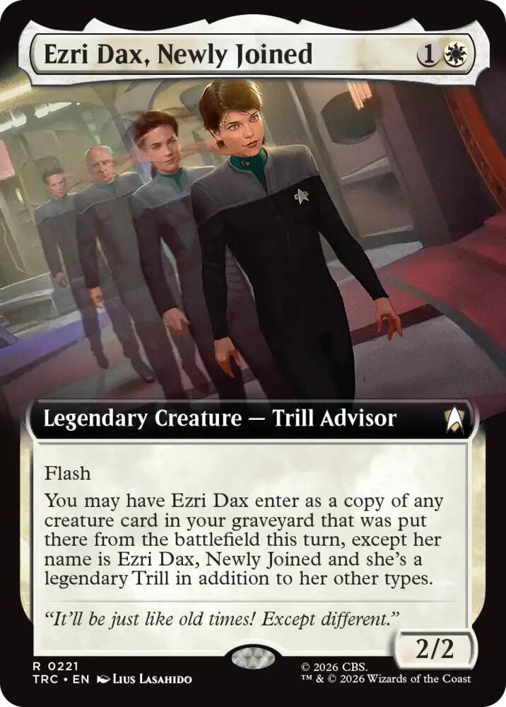 Ezri Dax, Newly Joined (Extended Art) (221) [Commander: Star Trek]