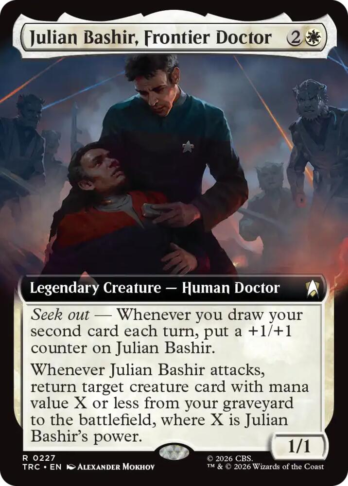 Julian Bashir, Frontier Doctor (Extended Art) (227) [Commander: Star Trek]