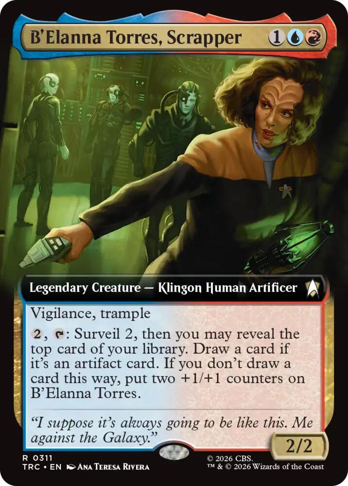 B'Elanna Torres, Scrapper (Extended Art) (311) [Commander: Star Trek]