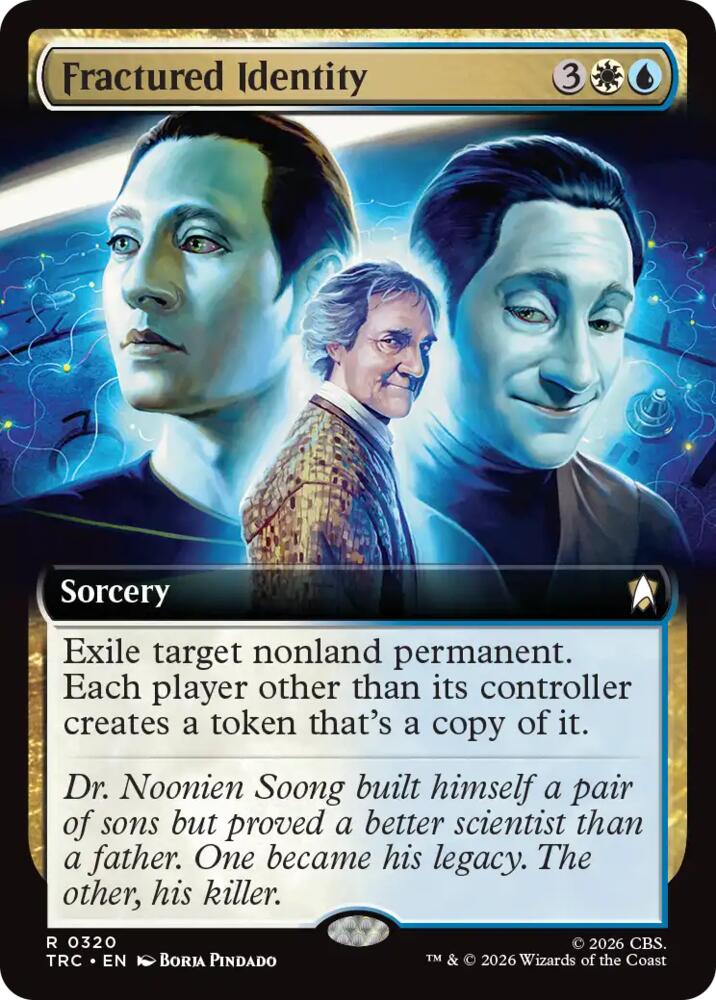 Fractured Identity (Extended Art) (320) [Commander: Star Trek]
