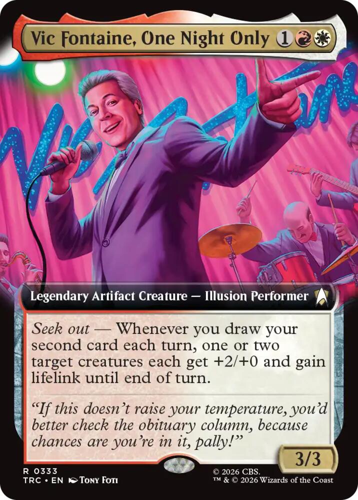Vic Fontaine, One Night Only (Extended Art) (333) [Commander: Star Trek]
