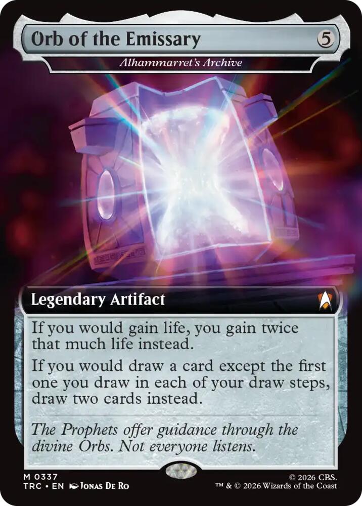 Orb of the Emissary - Alhammarret's Archive (Extended Art) (337) [Commander: Star Trek]