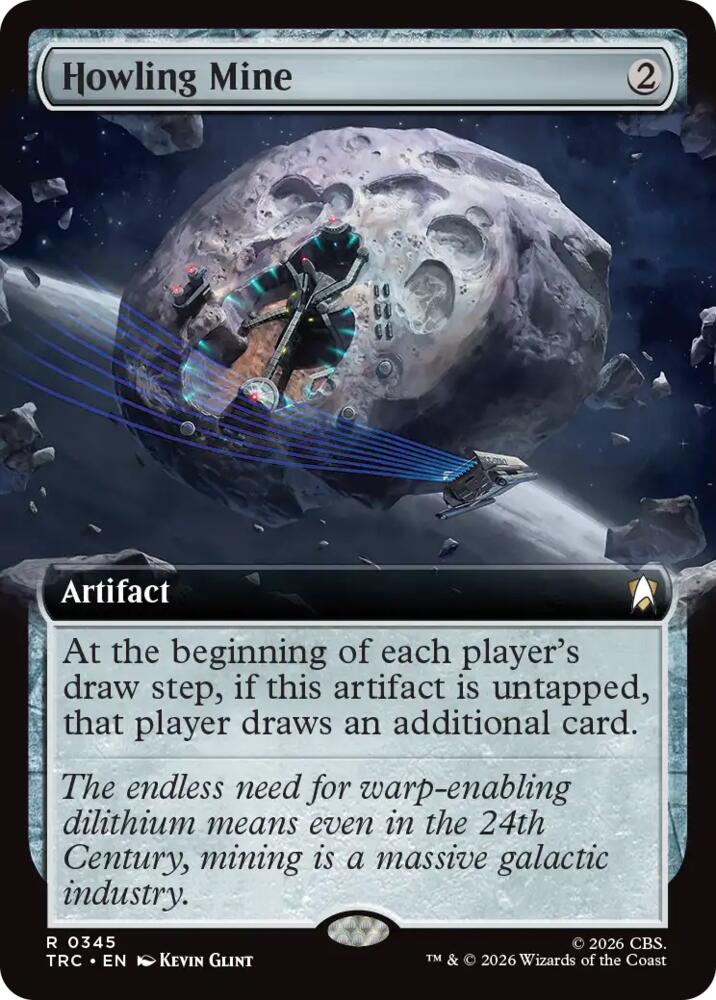 Howling Mine (Extended Art) (345) [Commander: Star Trek]