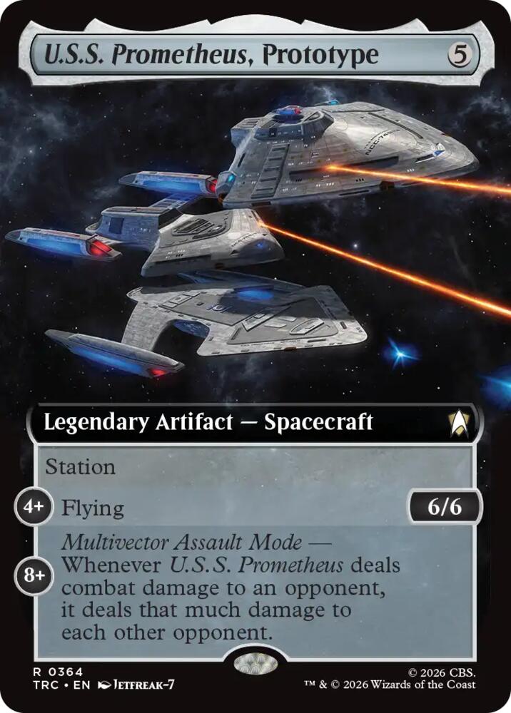 U.S.S. Prometheus, Prototype (Extended Art) (364) [Commander: Star Trek]