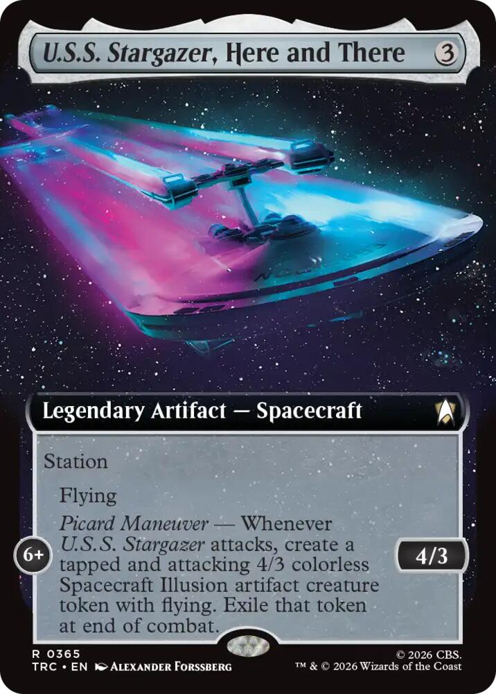 U.S.S. Stargazer, Here and There (Extended Art) (365) [Commander: Star Trek]