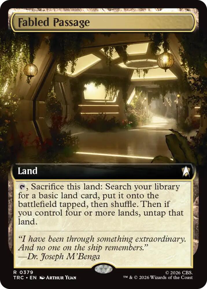 Fabled Passage (Extended Art) (379) [Commander: Star Trek]