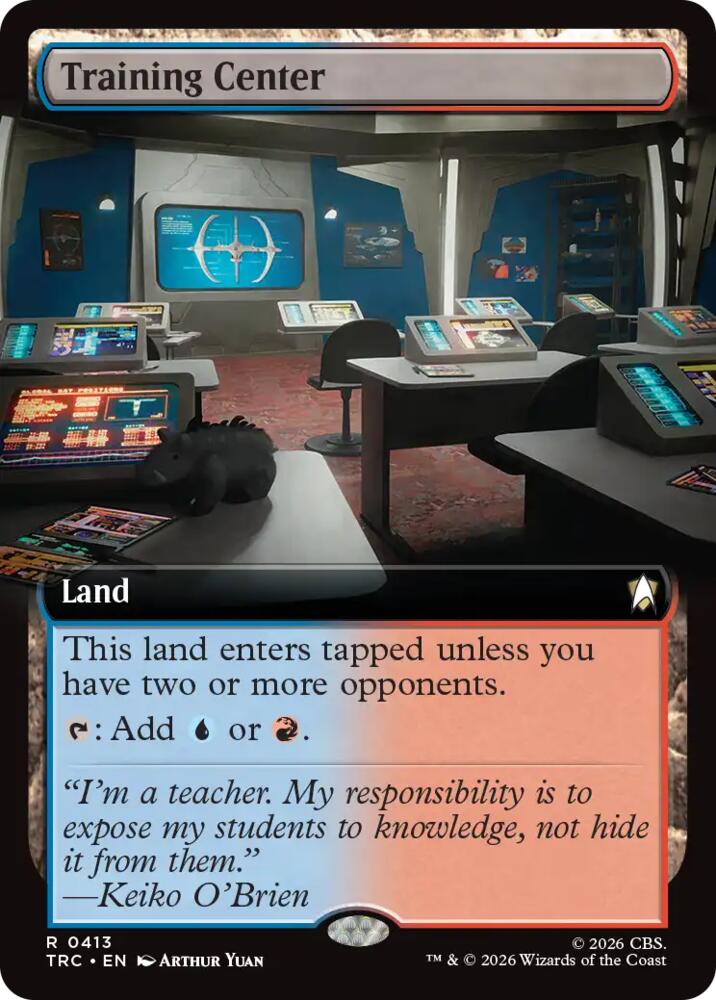 Training Center (Extended Art) (413) [Commander: Star Trek]