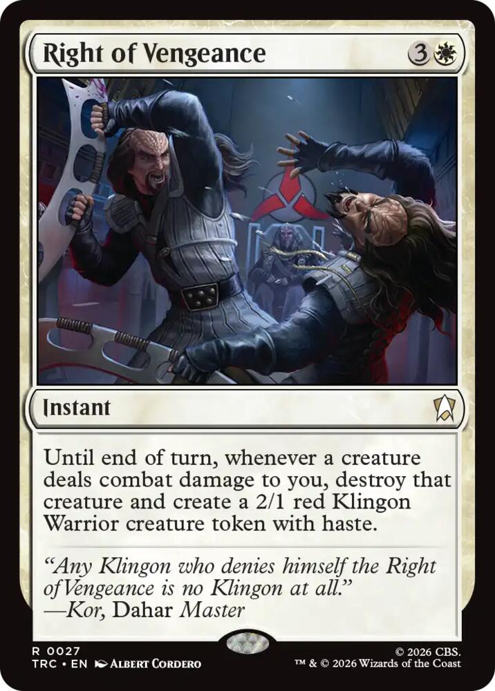 Right of Vengeance (27) [Commander: Star Trek]