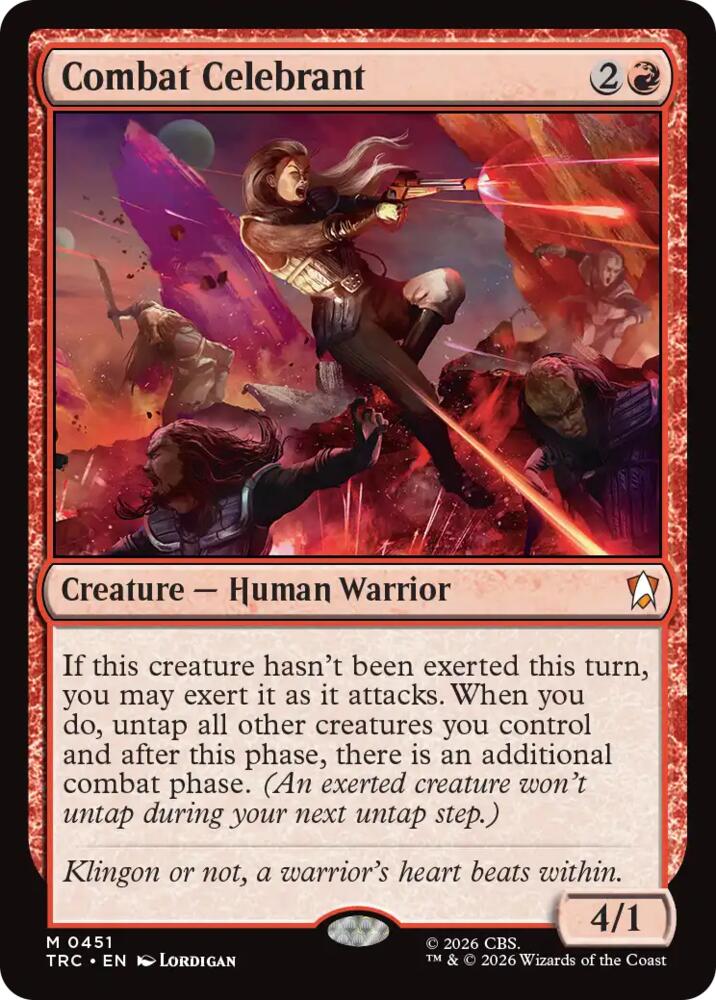 Combat Celebrant (451) [Commander: Star Trek]