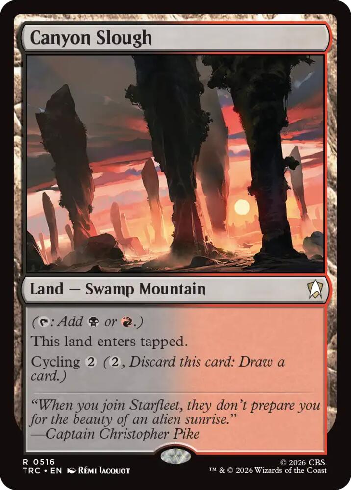 Canyon Slough (516) [Commander: Star Trek]