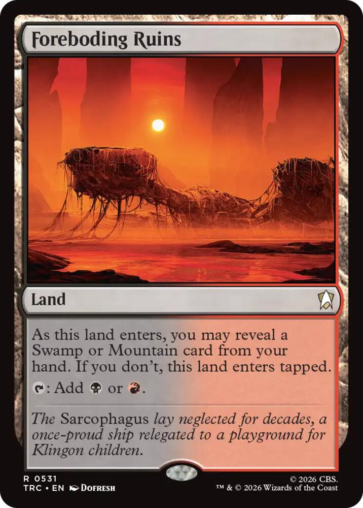 Foreboding Ruins (531) [Commander: Star Trek]