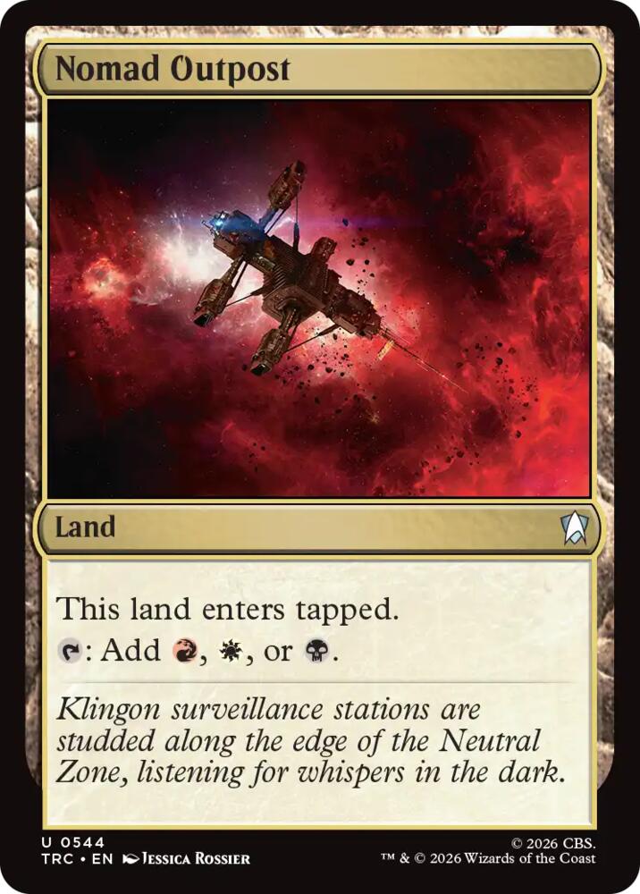 Nomad Outpost (Surge Foil) (544) [Commander: Star Trek]