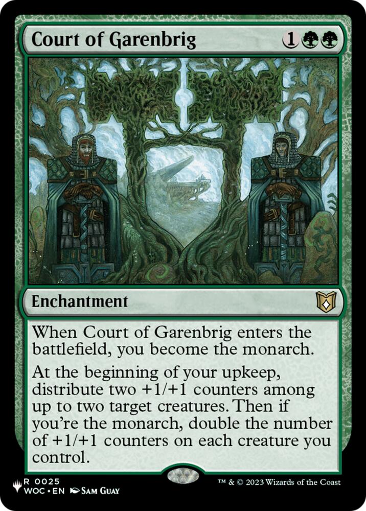 Court of Garenbrig (25) [The List Reprints]