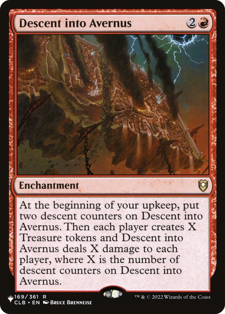 Descent into Avernus (169) [The List Reprints]
