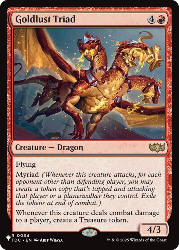 Goldlust Triad (34) [The List Reprints]