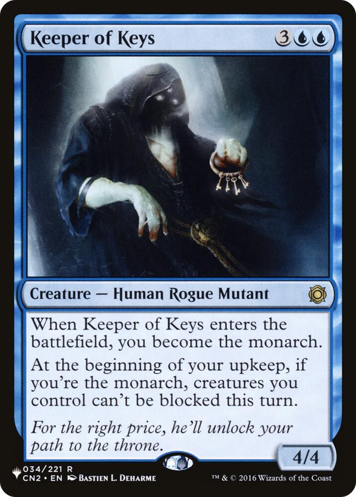Keeper of Keys (34) [The List Reprints]