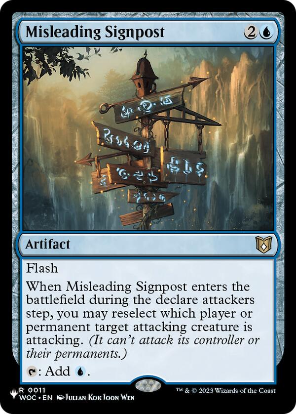 Misleading Signpost (11) [The List Reprints]