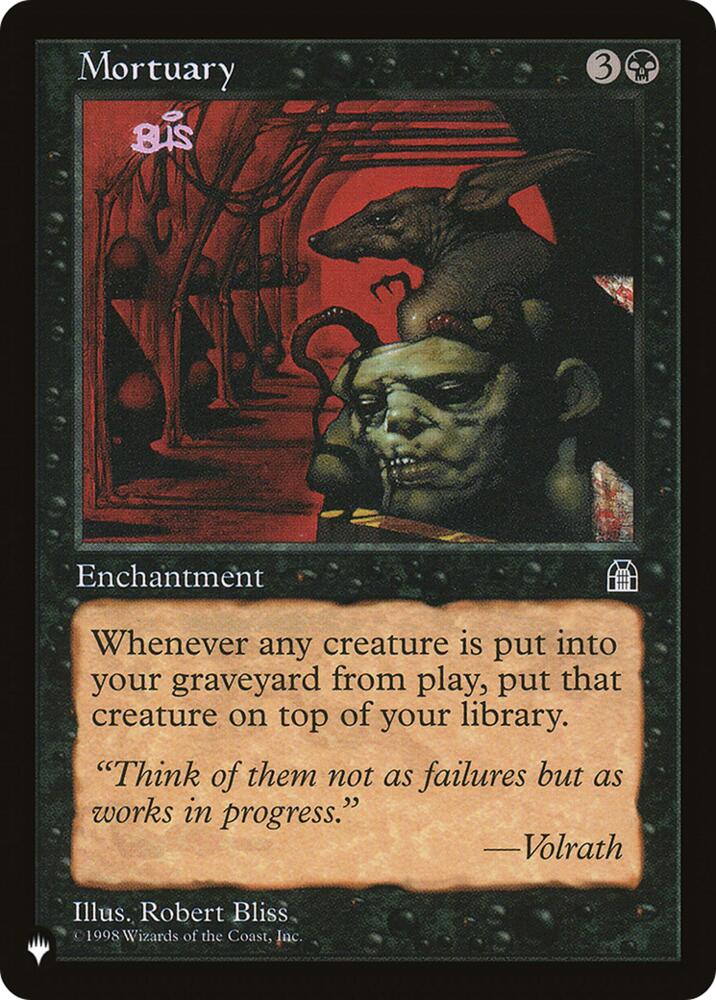 Mortuary [The List Reprints]