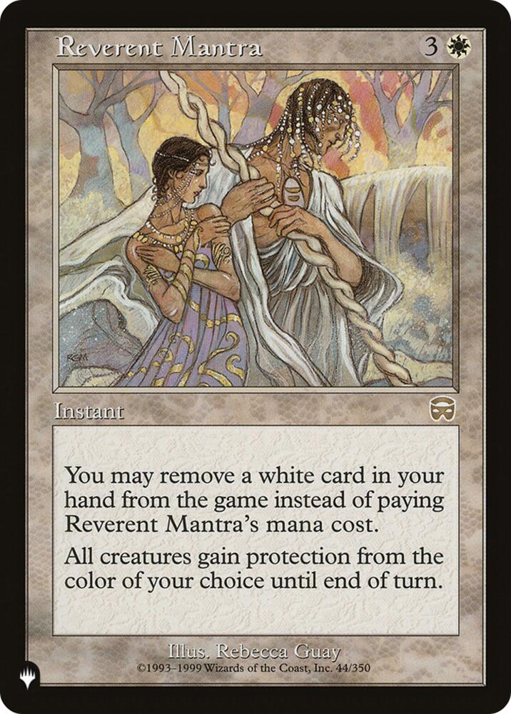 Reverent Mantra (44) [The List Reprints]