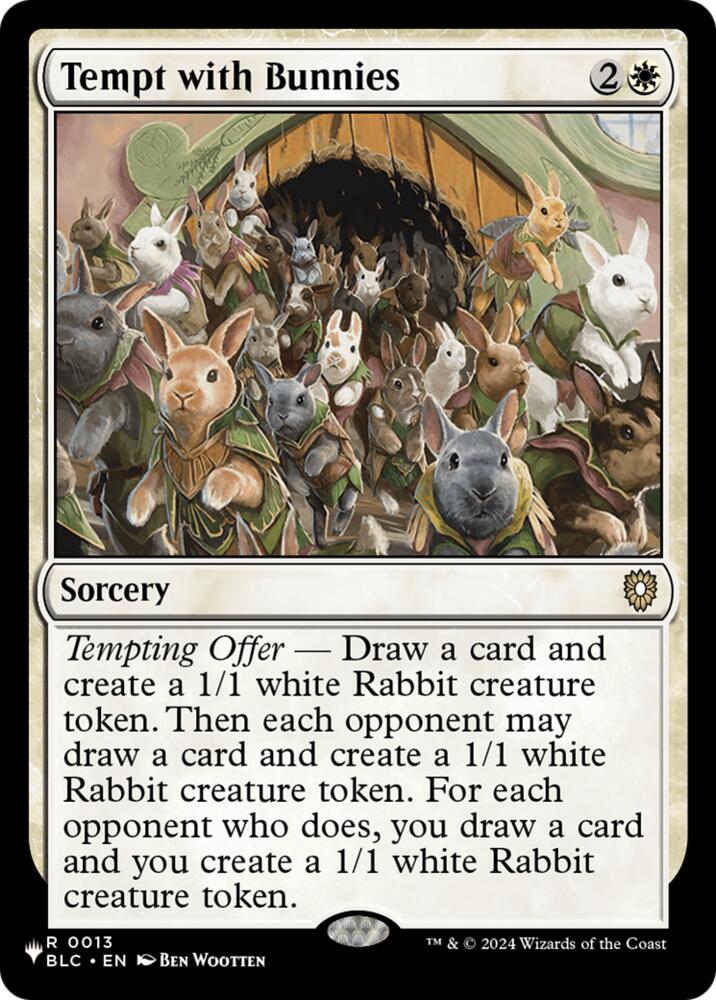 Tempt with Bunnies (13) [The List Reprints]