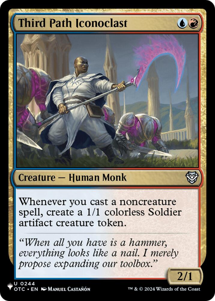 Third Path Iconoclast (244) [The List Reprints]
