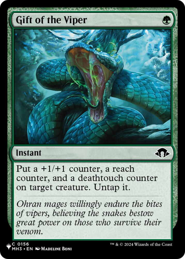 Gift of the Viper (156) [The List Reprints]
