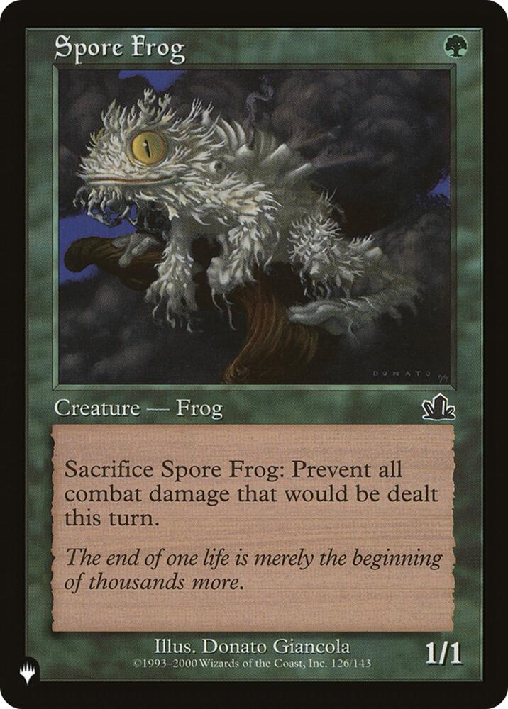 Spore Frog (126) [The List Reprints]
