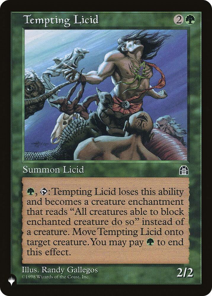 Tempting Licid [The List Reprints]